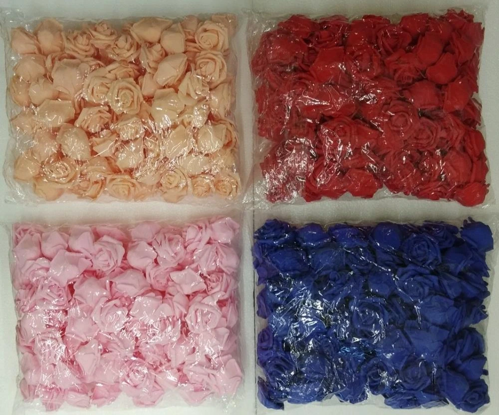 Foam Rose 6cm Pack of 100